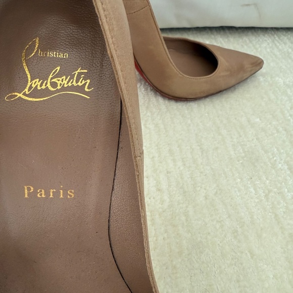 Christian Louboutin So Kate Heels in Nude Calfskin Leather - Picture 4 of 5